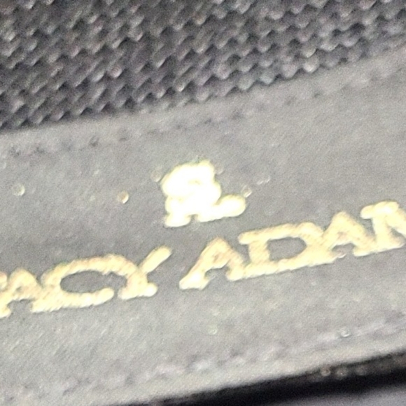 STACY ADAMS * MEN BLACK FEDORA HAT * NEW PANAMA STYLE SUN SHADY DRESS POLY STRAW - Picture 8 of 8